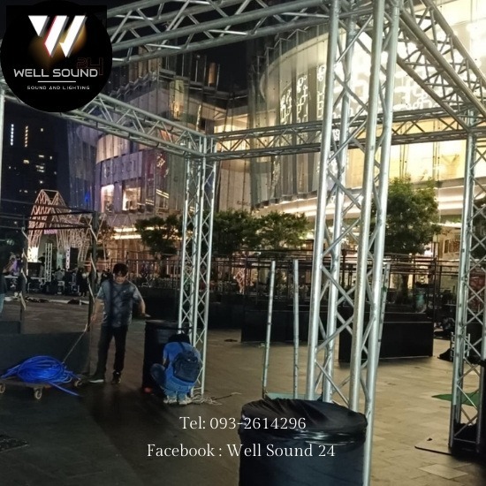 ให้เช่าโครงทรัสอลูมิเนียม